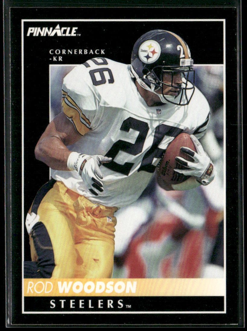 Rod Woodson 1992 Pinnacle #217 Pittsburgh Steelers