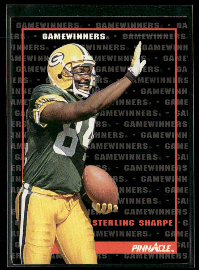 Sterling Sharpe 1992 Pinnacle #343 Green Bay Packers