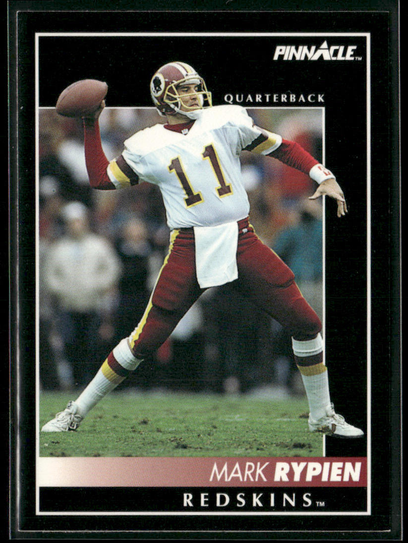 Mark Rypien 1992 Pinnacle #40 Washington Redskins