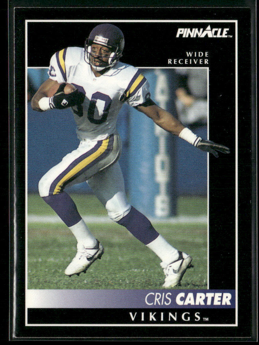 Cris Carter 1992 Pinnacle #29 Minnesota Vikings