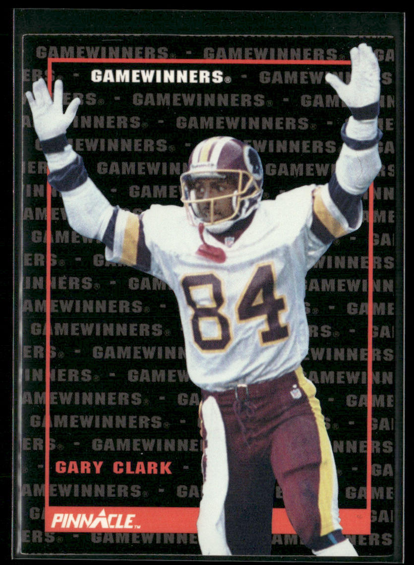 Gary Clark 1992 Pinnacle #344 Washington Redskins