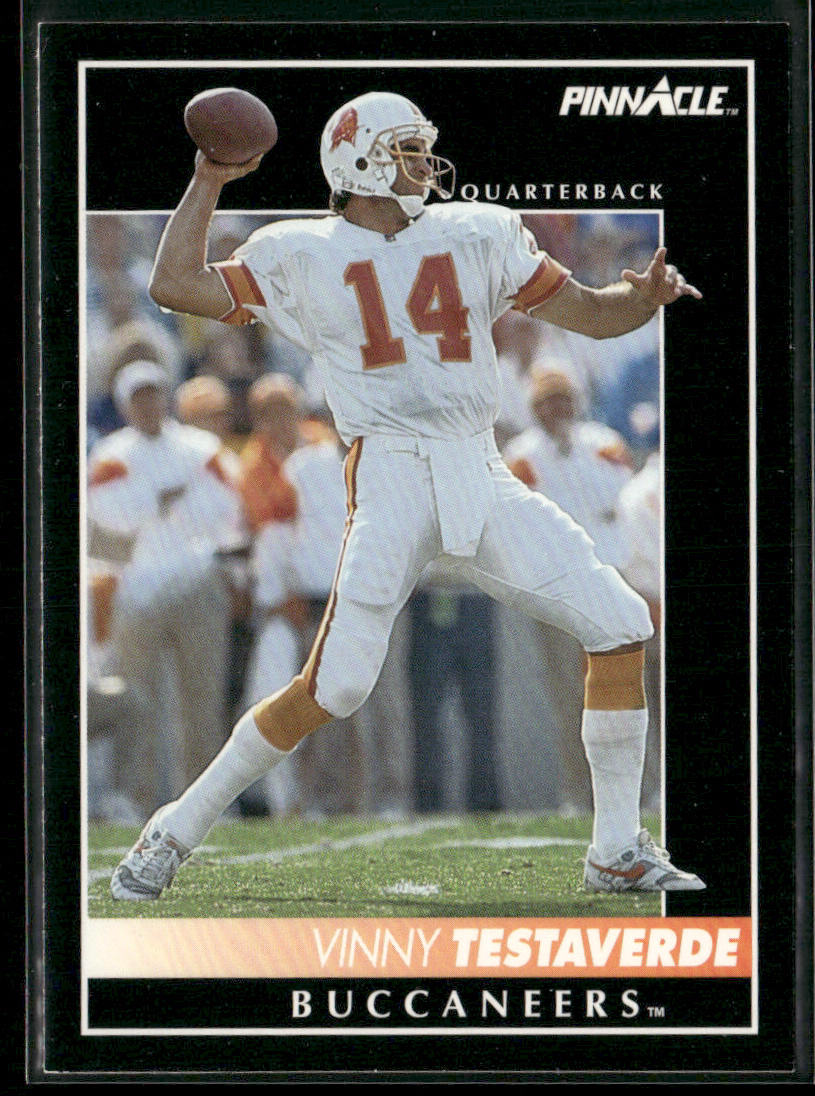 Vinny Testaverde 1992 Pinnacle #165 Tampa Bay Buccaneers