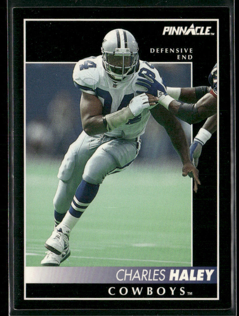 Charles Haley 1992 Pinnacle #359 Dallas Cowboys