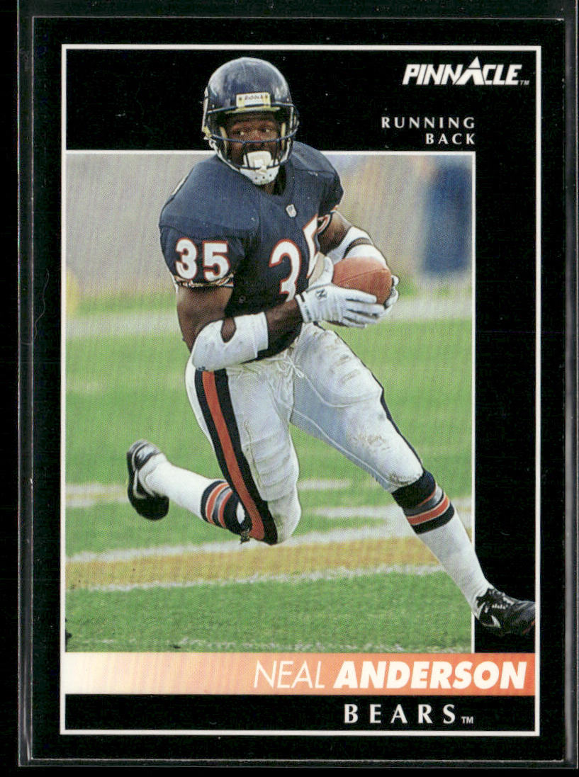 Neal Anderson 1992 Pinnacle #123 Chicago Bears