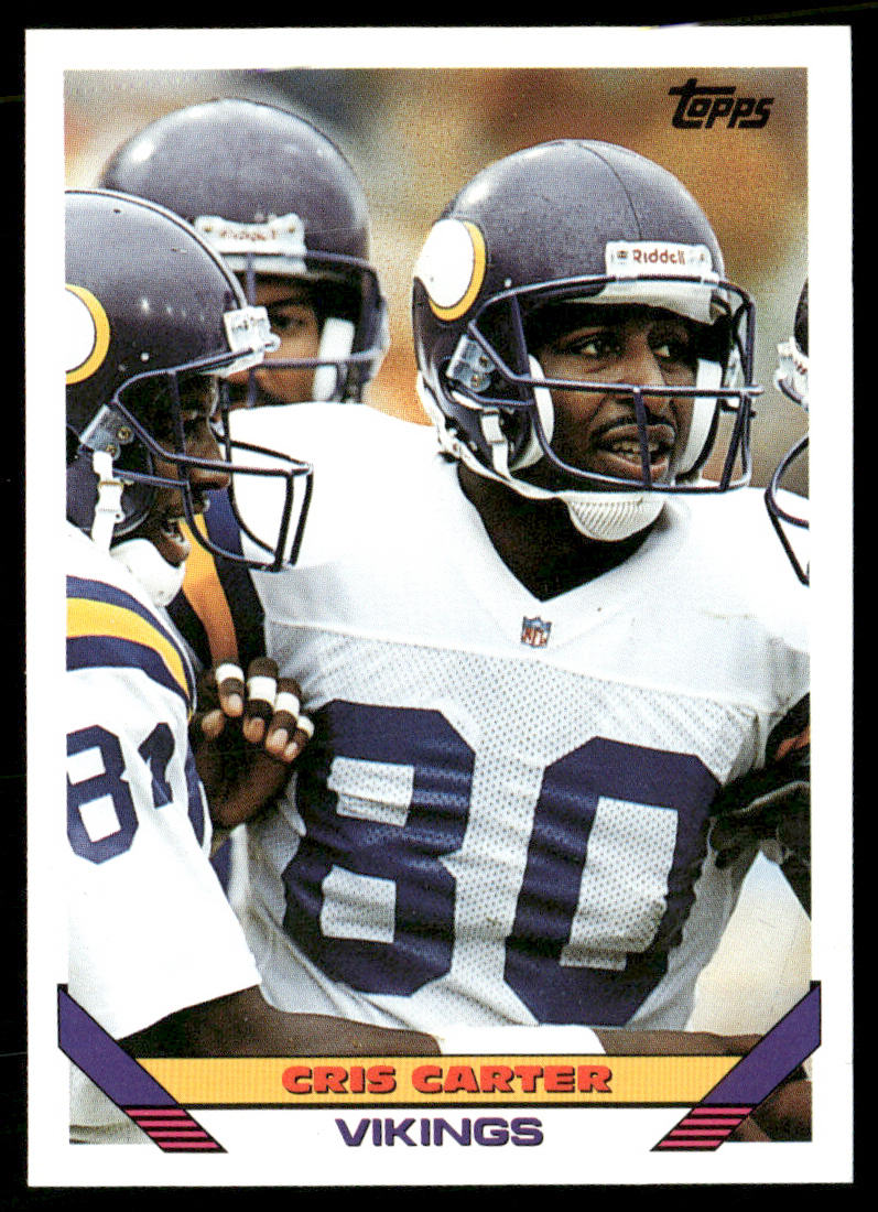 Cris Carter 1993 Topps #284 Minnesota Vikings