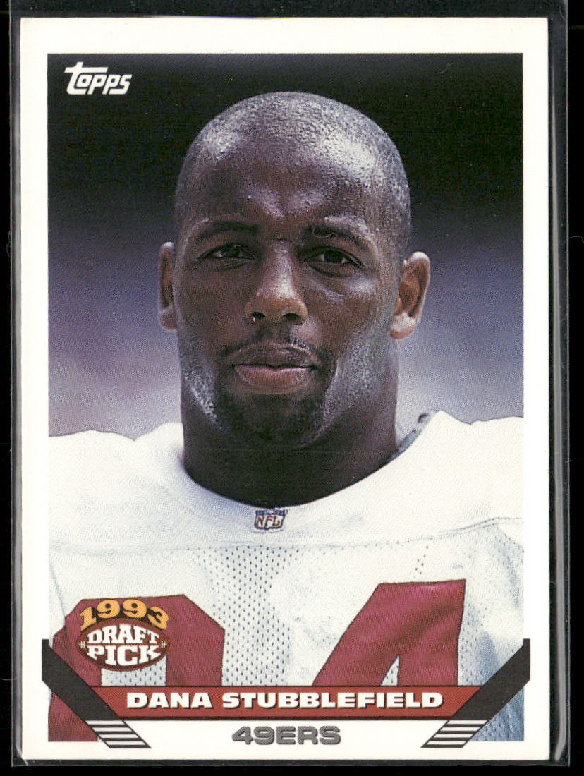 Dana Stubblefield 1993 Topps #436 San Francisco 49ers