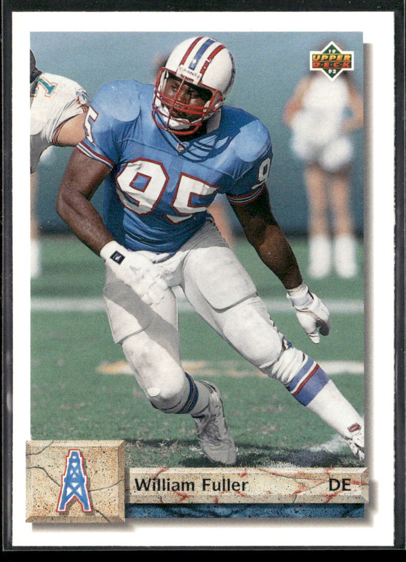 William Fuller 1992 Upper Deck #72 Houston Oilers