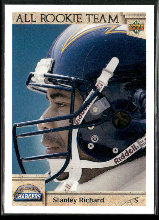 Stanley Richard 1992 Upper Deck #50 San Diego Chargers