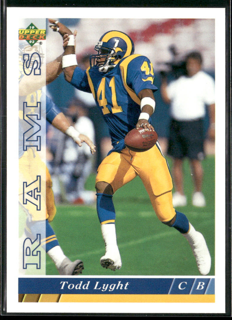 Todd Lyght 1993 Upper Deck #264 Los Angeles Rams