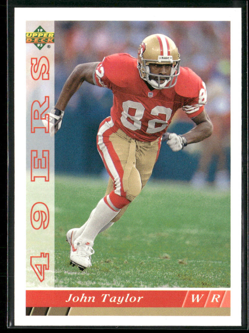 John Taylor 1993 Upper Deck #258 San Francisco 49ers