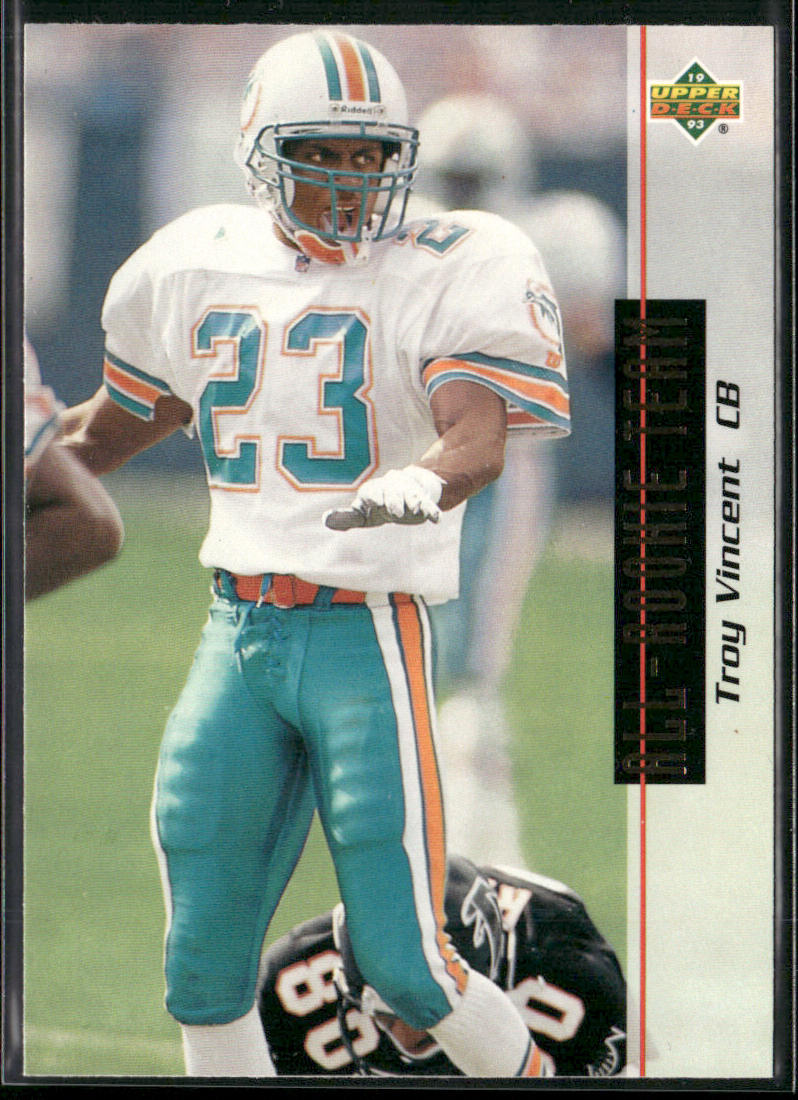 Troy Vincent 1993 Upper Deck #53 Miami Dolphins