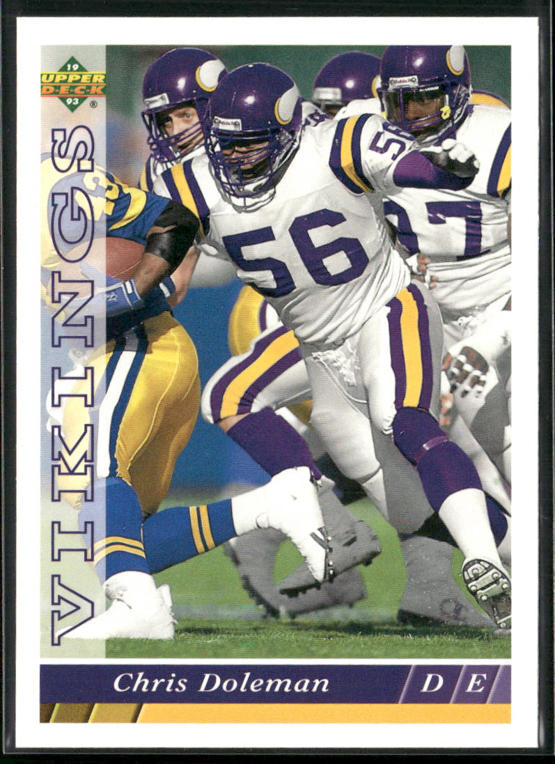 Chris Doleman 1993 Upper Deck #229 Minnesota Vikings