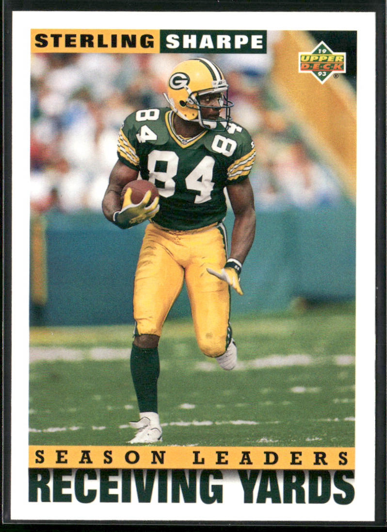 Sterling Sharpe 1993 Upper Deck #423 Green Bay Packers