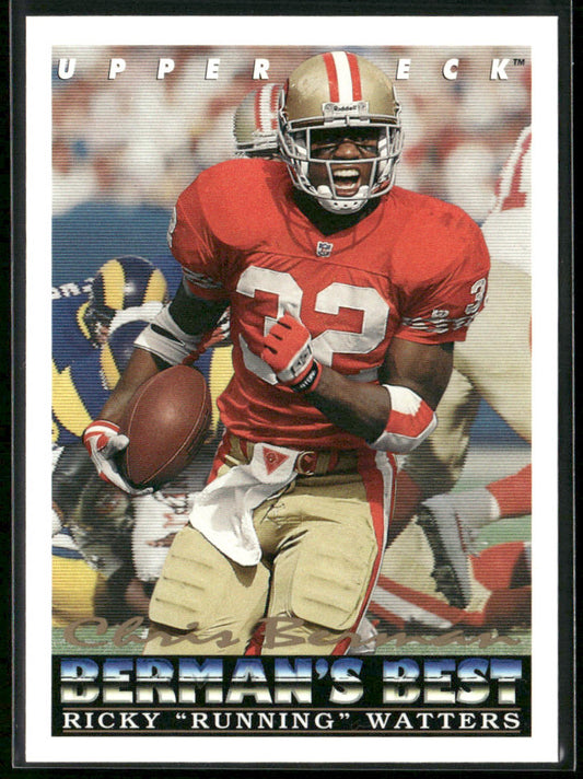 Ricky "Running" Watters 1993 Upper Deck #434 San Francisco 49ers