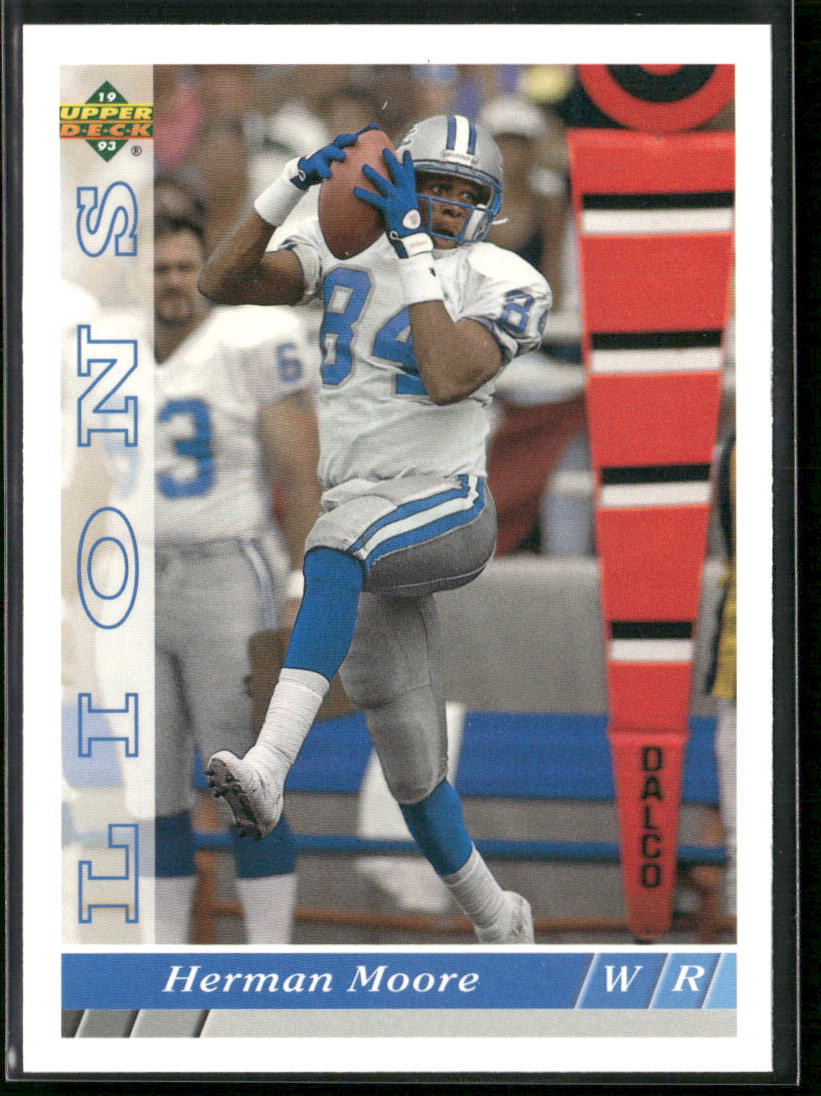 Herman Moore 1993 Upper Deck #390 Detroit Lions