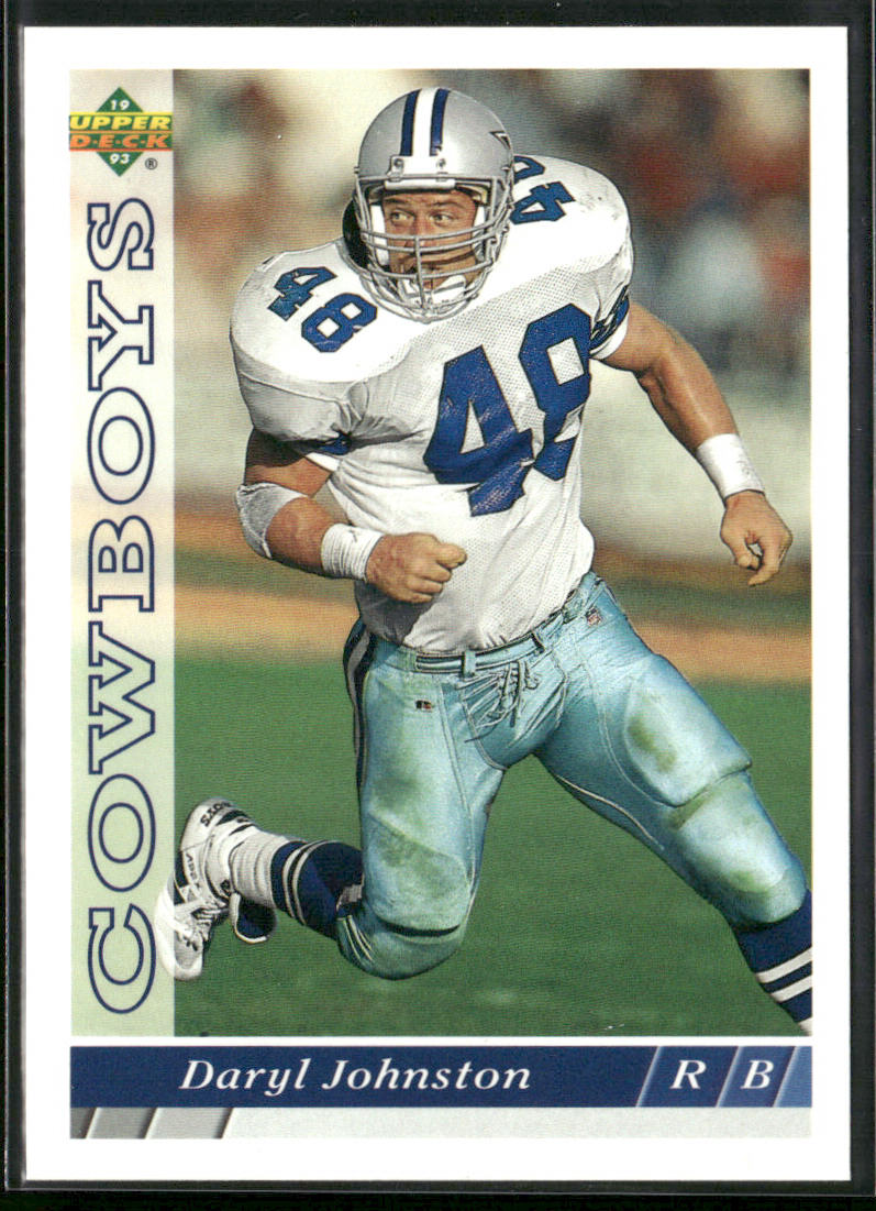 Daryl Johnston 1993 Upper Deck #142 Dallas Cowboys