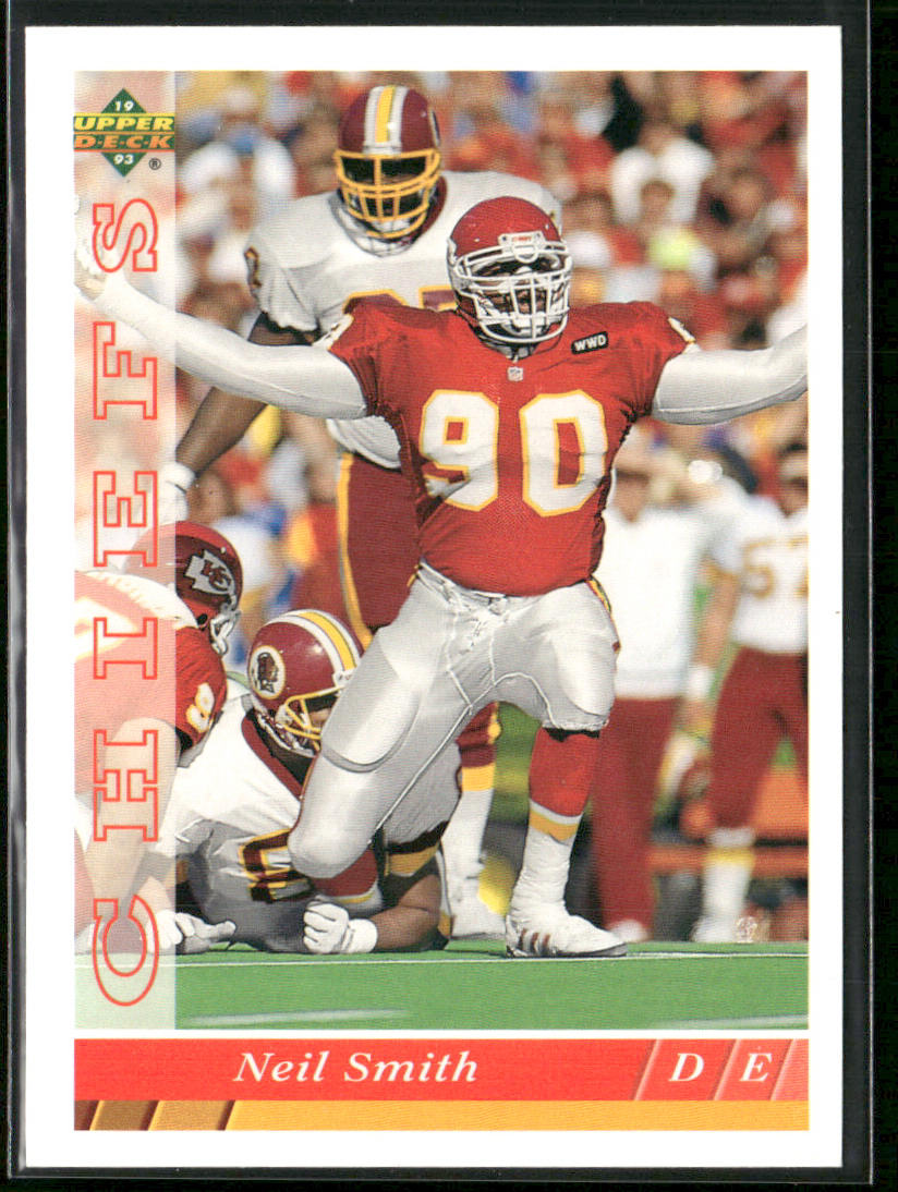 Neil Smith 1993 Upper Deck #450 Kansas City Chiefs