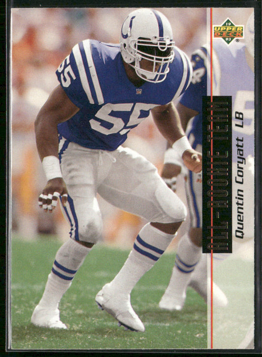 Quentin Coryatt 1993 Upper Deck #47 Indianapolis Colts