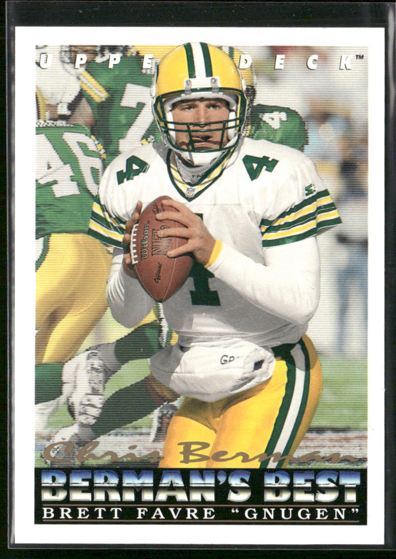 Brett Favre "Gnugen" 1993 Upper Deck #439 Green Bay Packers