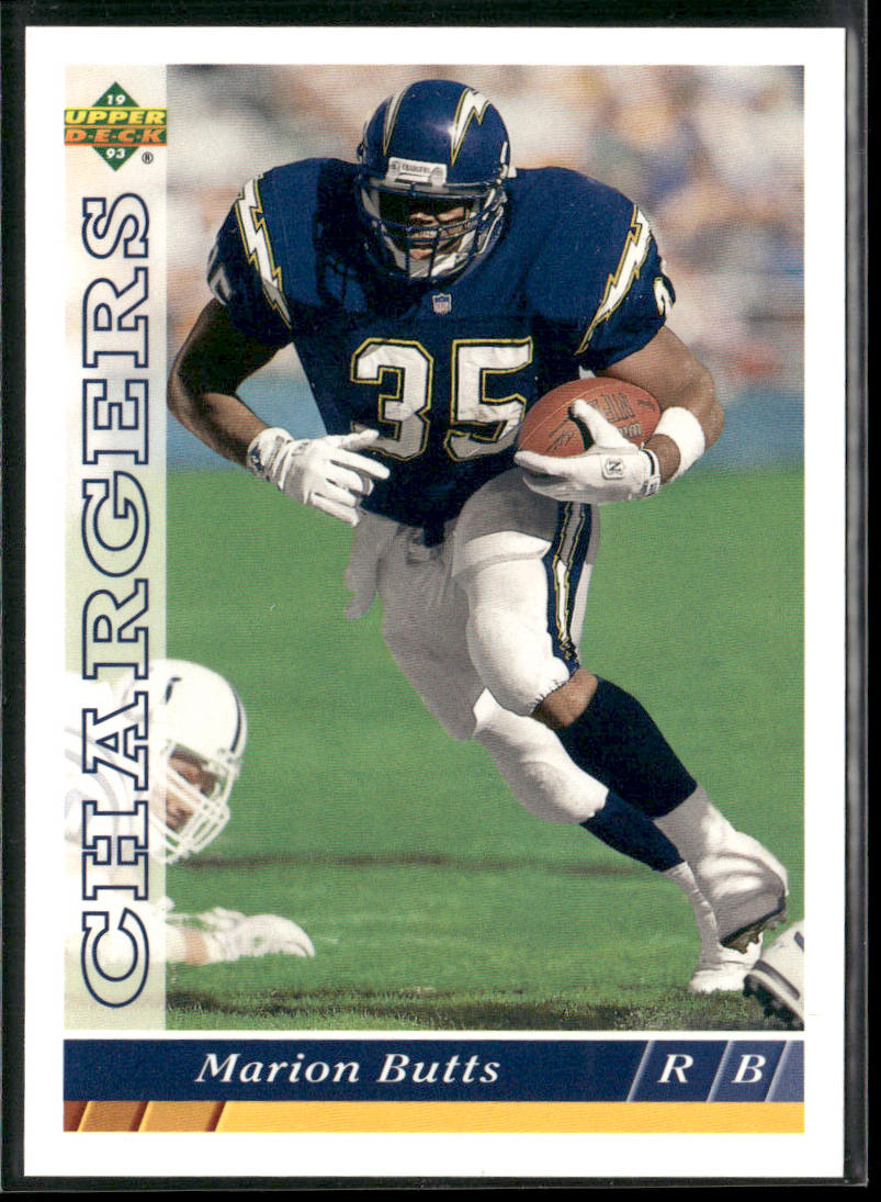 Marion Butts 1993 Upper Deck #346 San Diego Chargers