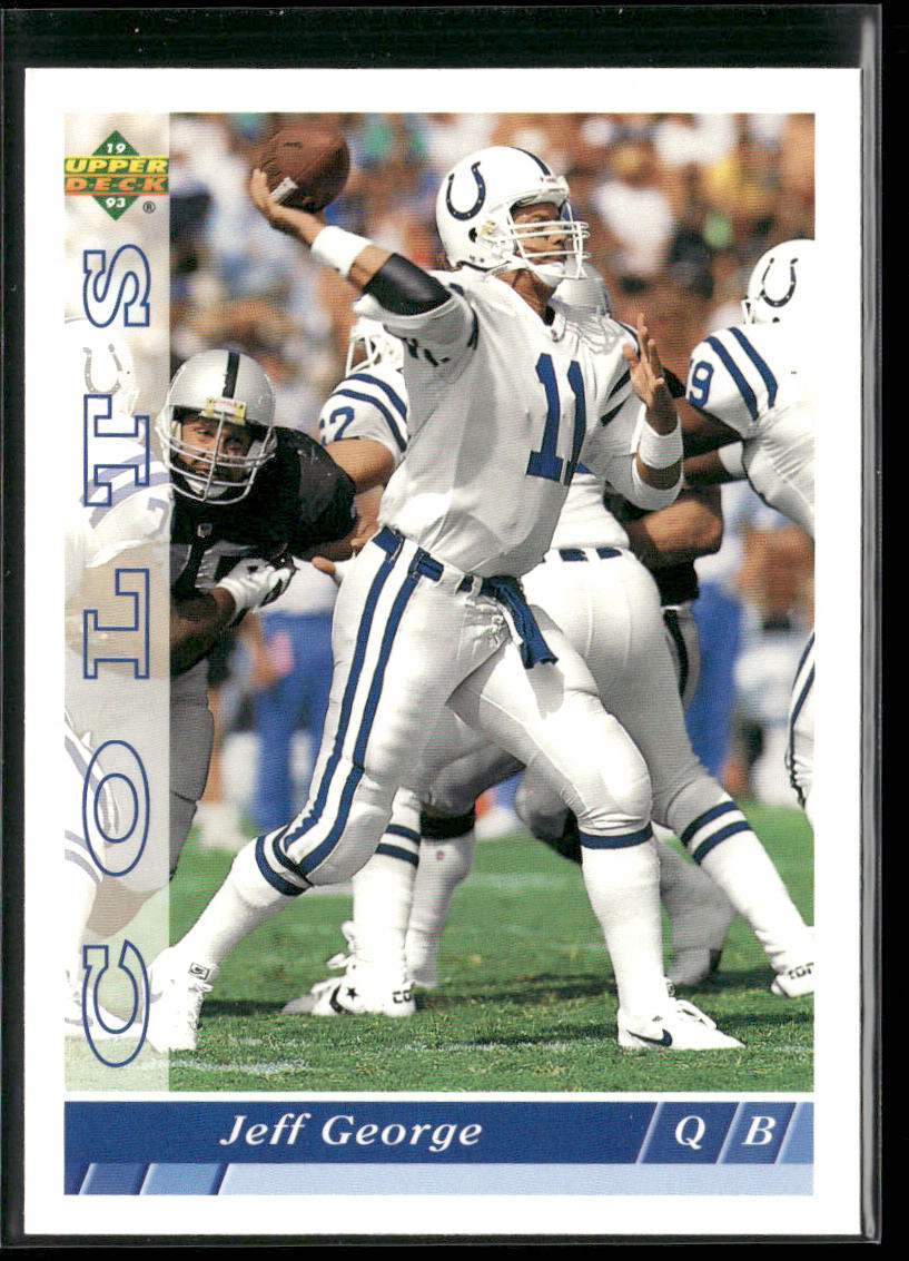 Jeff George 1993 Upper Deck #251 Indianapolis Colts