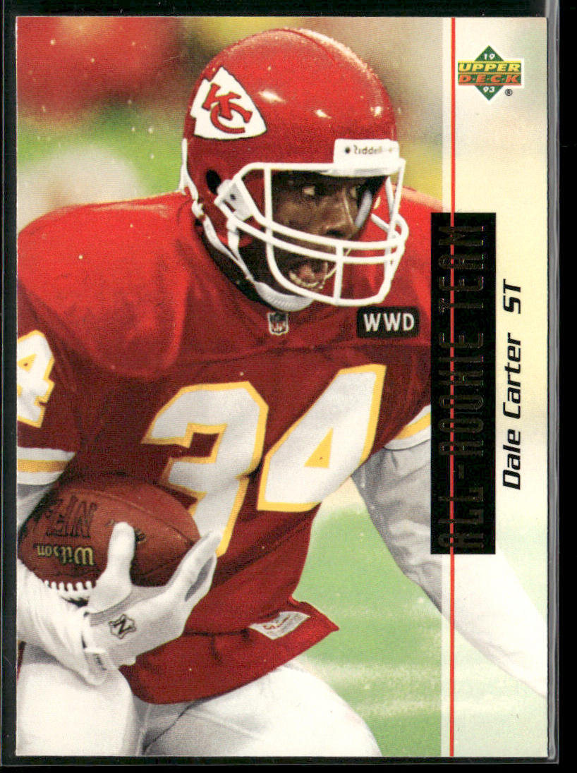 Dale Carter 1993 Upper Deck #55 Kansas City Chiefs