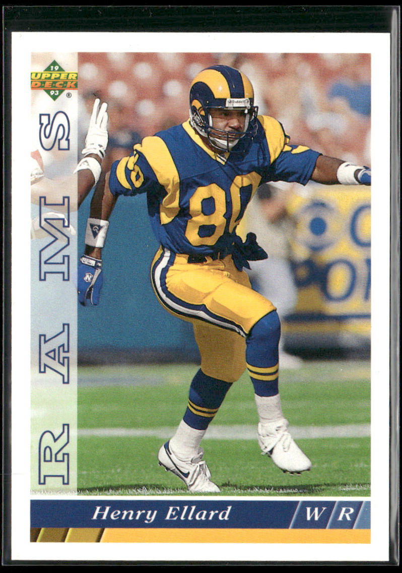 Henry Ellard 1993 Upper Deck #134 Los Angeles Rams