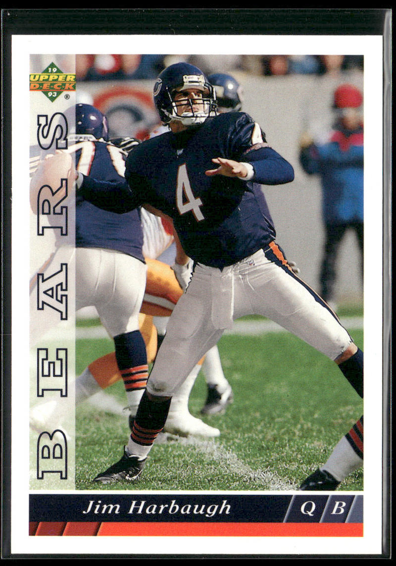 Jim Harbaugh 1993 Upper Deck #158 Chicago Bears