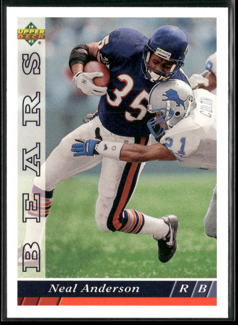 Neal Anderson 1993 Upper Deck #135 Chicago Bears