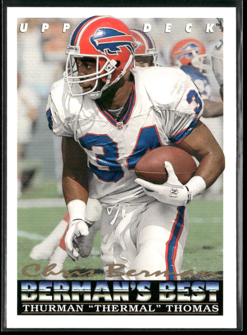 Thurman "Thermal" Thomas 1993 Upper Deck #438 Buffalo Bills