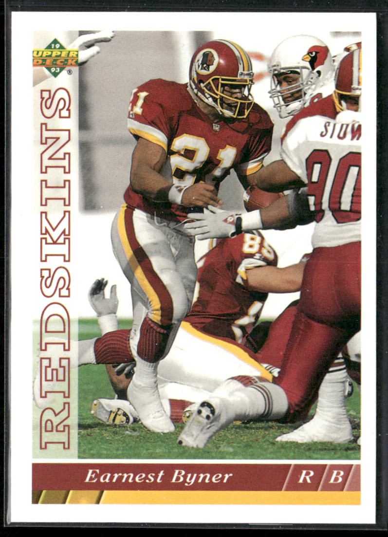Earnest Byner 1993 Upper Deck #253 Washington Redskins