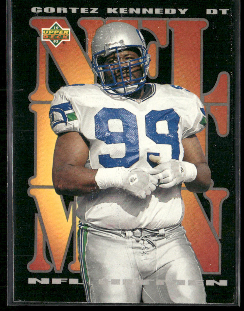 Cortez Kennedy 1993 Upper Deck #60 Seattle Seahawks front