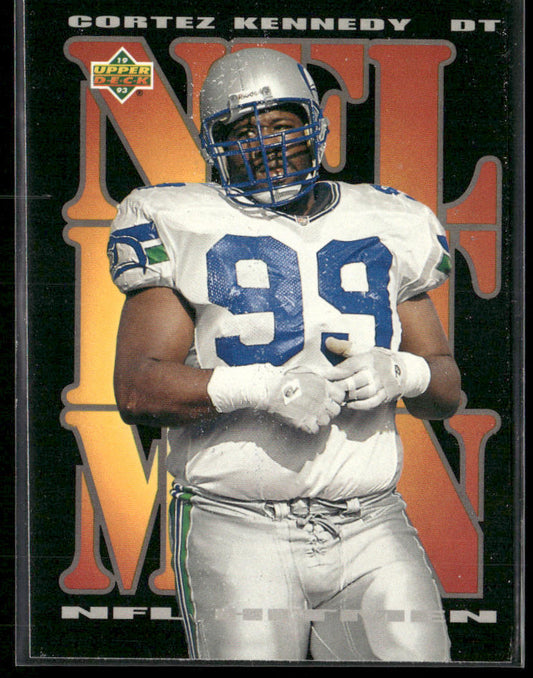 Cortez Kennedy 1993 Upper Deck #60 Seattle Seahawks front