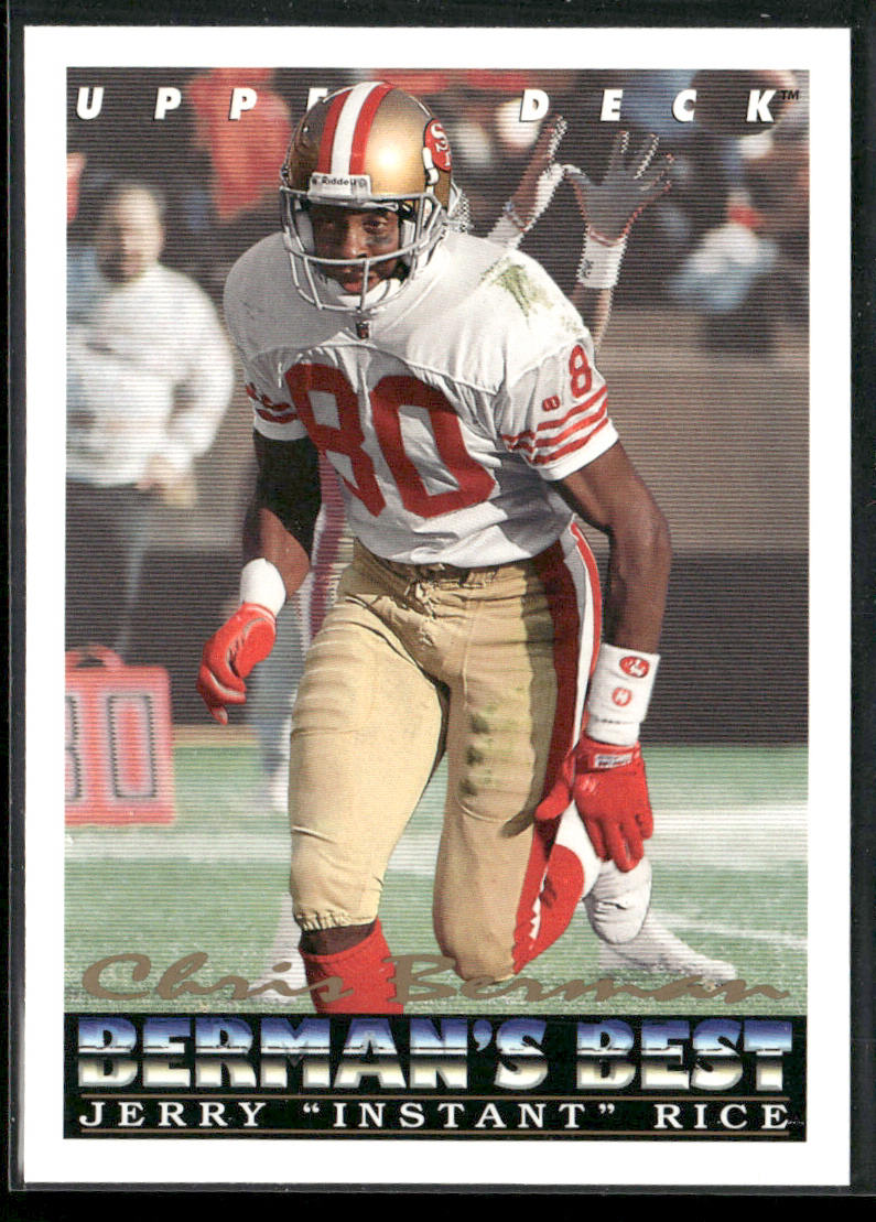 Jerry "Instant" Rice 1993 Upper Deck #433 San Francisco 49ers