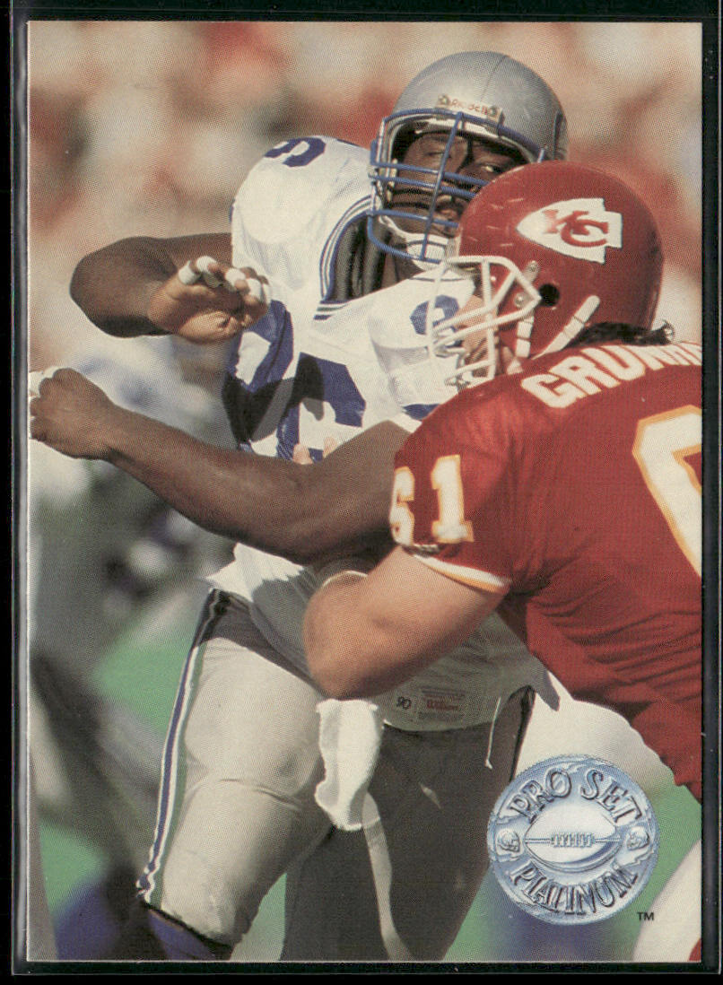 Cortez Kennedy 1991 Pro Set Platinum #114 Seattle Seahawks