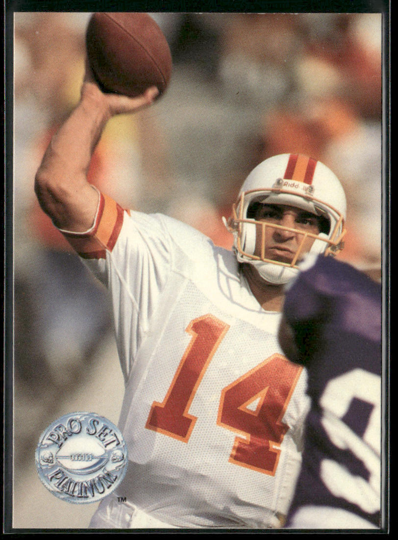 Vinny Testaverde 1991 Pro Set Platinum #116 Tampa Bay Buccaneers