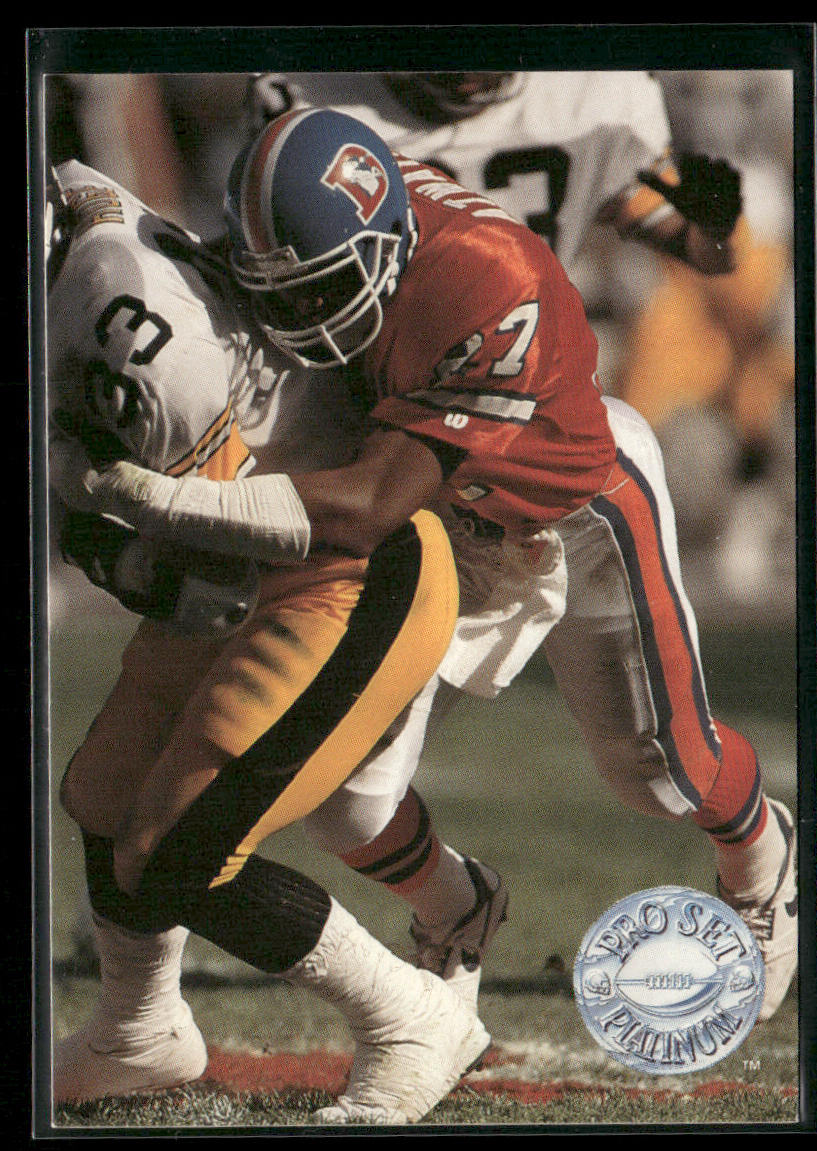 Steve Atwater 1991 Pro Set Platinum #180 Denver Broncos