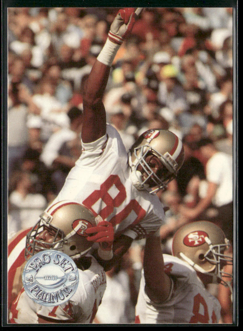 Jerry Rice 1991 Pro Set Platinum #140 San Francisco 49ers