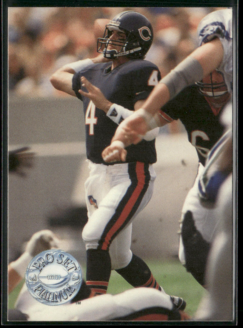 Jim Harbaugh 1991 Pro Set Platinum #10 Chicago Bears