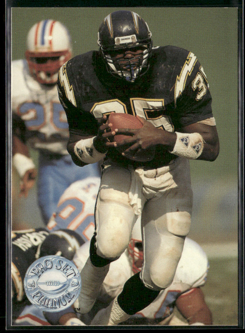 Marion Butts 1991 Pro Set Platinum #102 San Diego Chargers