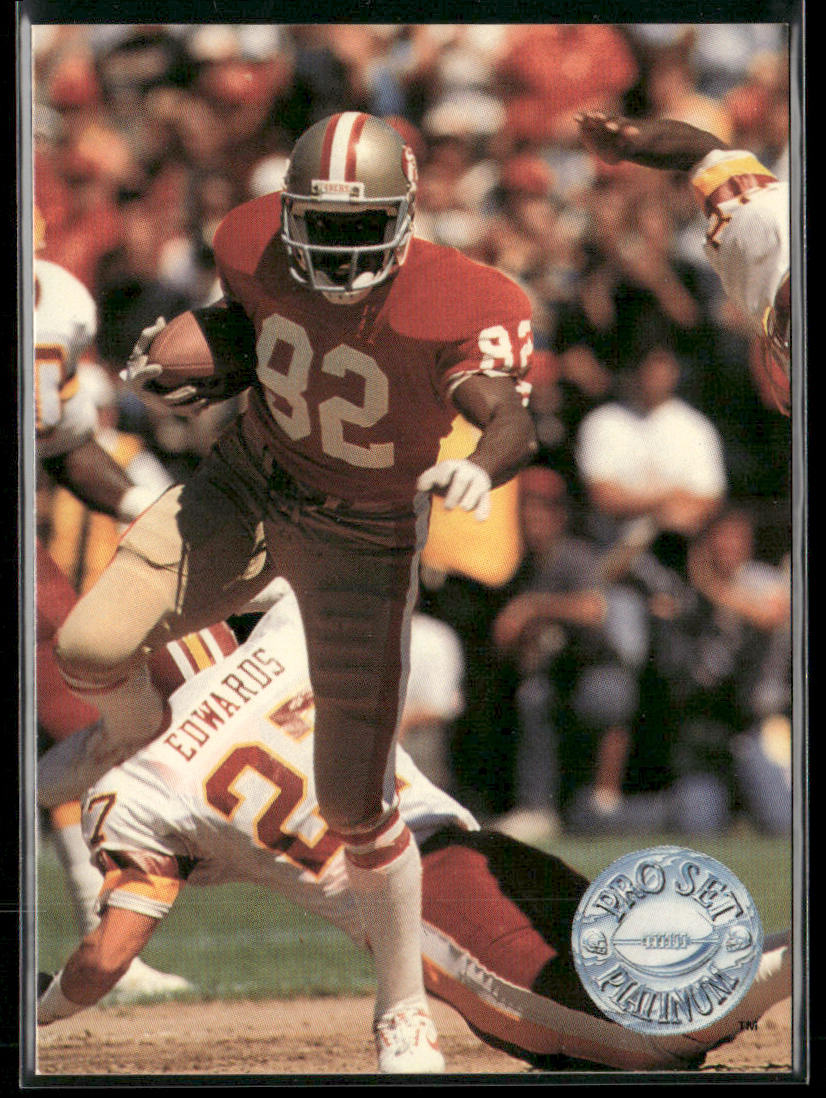 John Taylor 1991 Pro Set Platinum #107 San Francisco 49ers