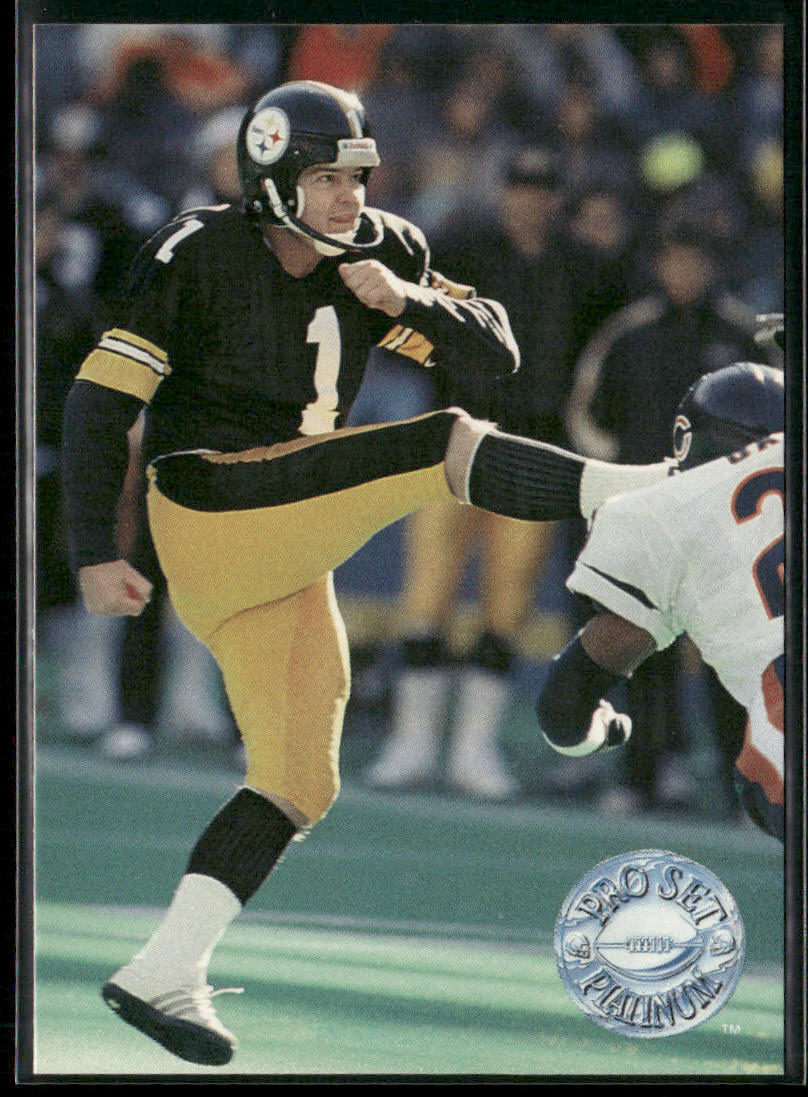 Gary Anderson 1991 Pro Set Platinum #97 Pittsburgh Steelers