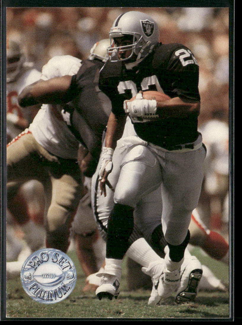 Roger Craig 1991 Pro Set Platinum #210 Los Angeles Raiders