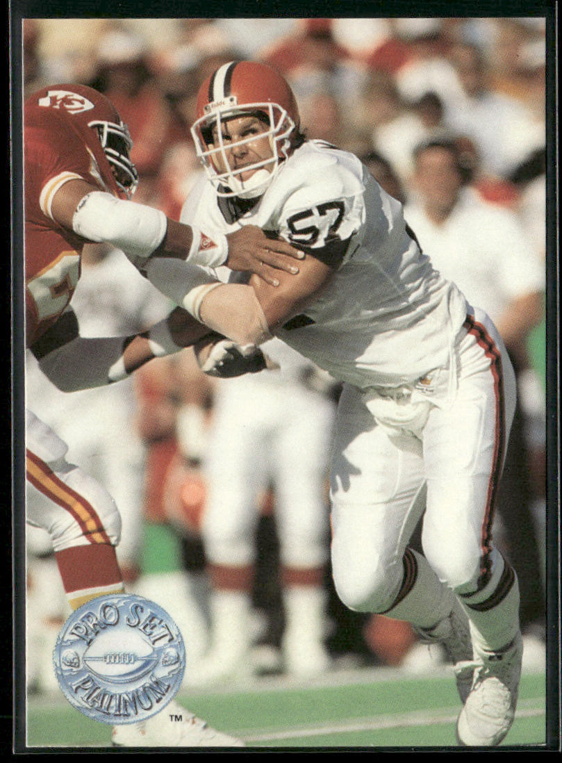 Clay Matthews 1991 Pro Set Platinum #22 Cleveland Browns