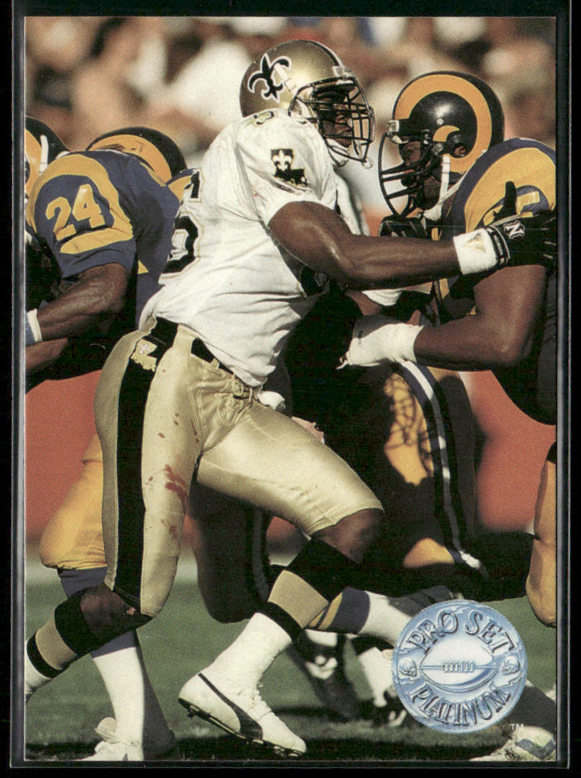 Pat Swilling 1991 Pro Set Platinum #77 New Orleans Saints