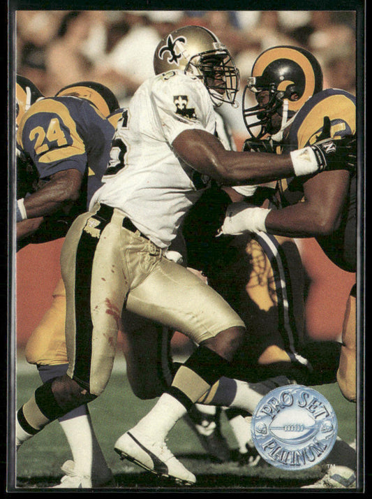 Pat Swilling 1991 Pro Set Platinum #77 New Orleans Saints