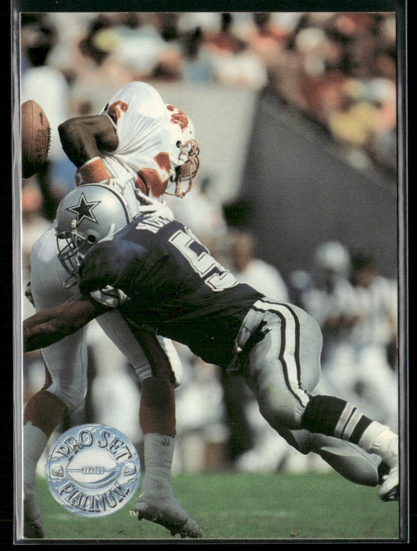 Ken Norton 1991 Pro Set Platinum #27 Dallas Cowboys