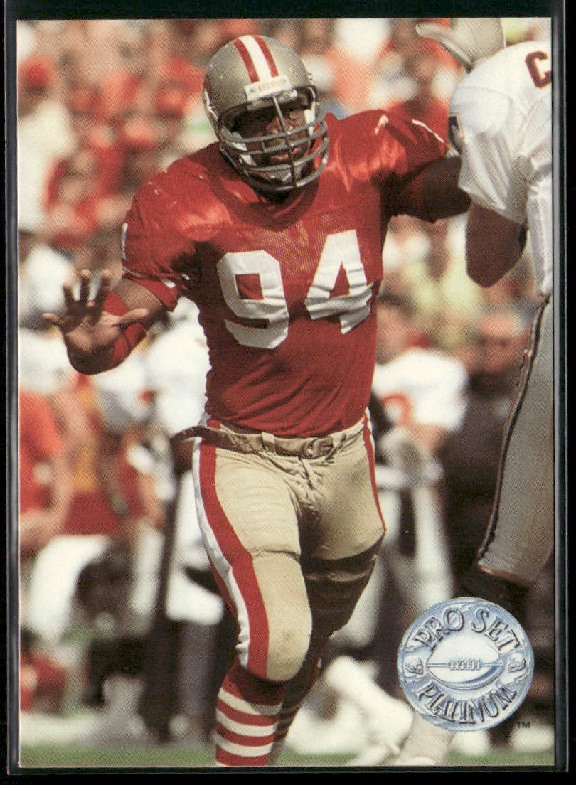 Charles Haley 1991 Pro Set Platinum #146 San Francisco 49ers