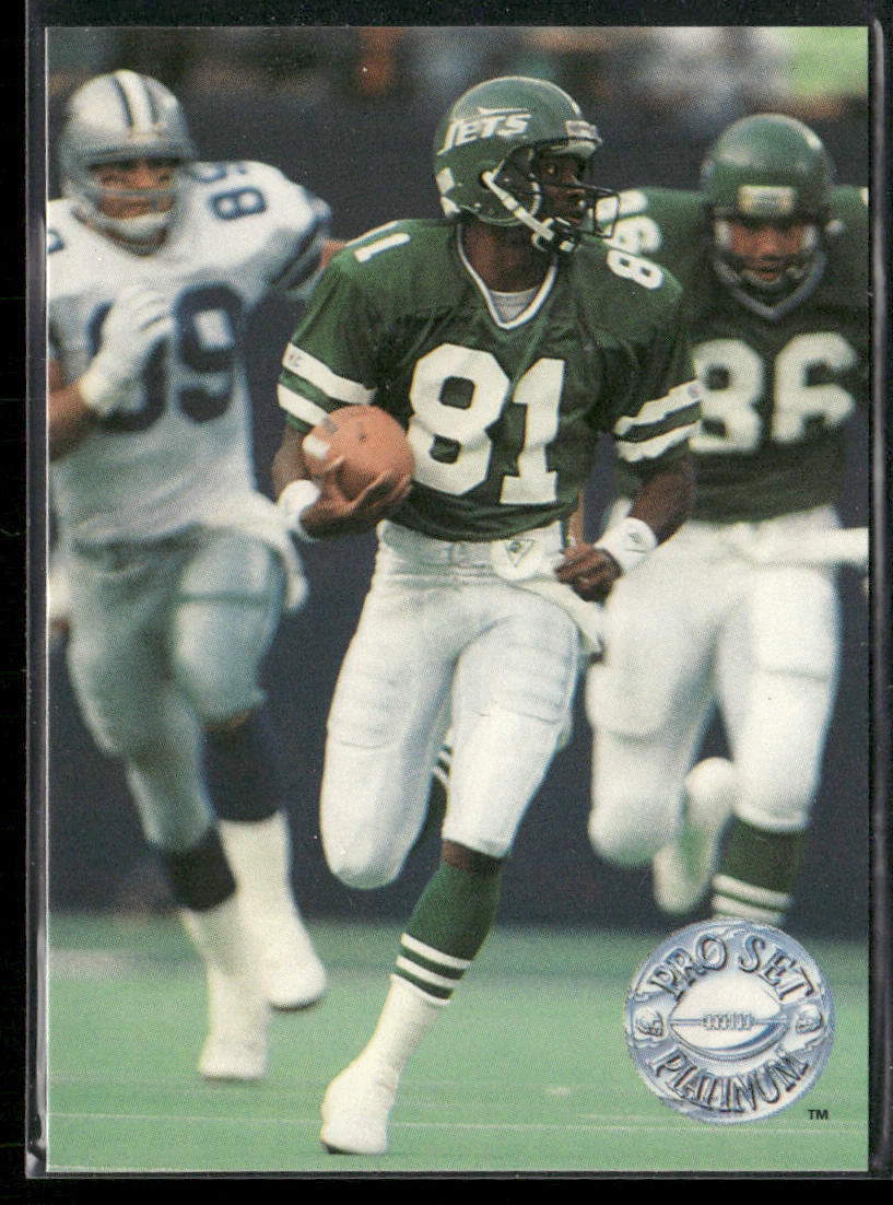 Terance Mathis 1991 Pro Set Platinum #143 New York Jets