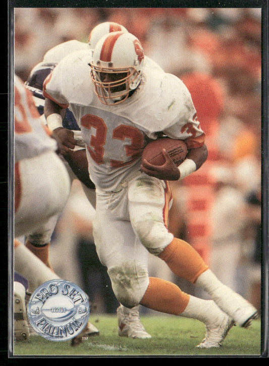 Reggie Cobb 1991 Pro Set Platinum #117 Tampa Bay Buccaneers